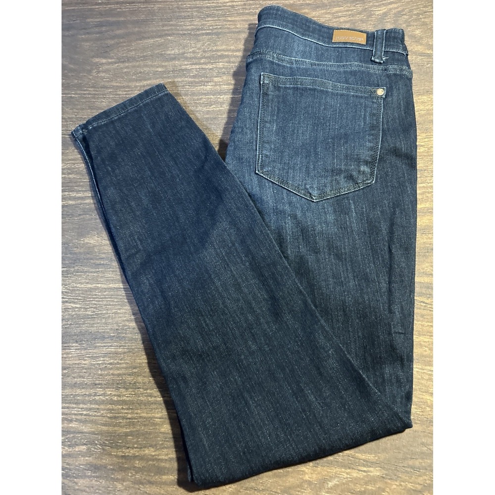 Judy Blue Women's/Juniors Size 13/31 Skinny Fit Jeans High-Rise Button-Fly Blue